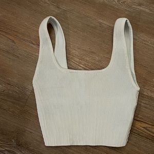 Aritzia sculpt knit tank